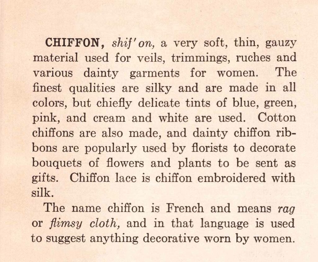Chiffon Ephemera Web